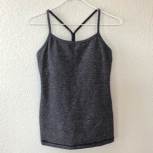 Lululemon Y strap yoga top